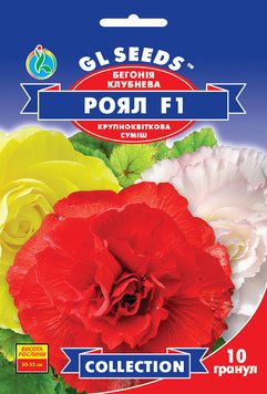 Насіння Бегонiї Роял F1 сумiш (10шт), Collection, TM GL Seeds