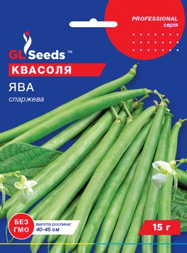 Насіння Квасолі спаржевої Ява зелена; (15г), Professional, TM GL Seeds