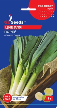 Насіння Цибулі-Порей (1г), For Hobby, TM GL Seeds