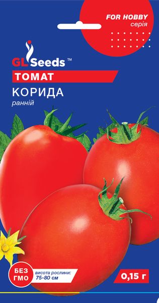 Насіння Томату Корида (0.1г), For Hobby, TM GL Seeds