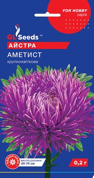 Насіння Айстри Аметист (0.2г), For Hobby, TM GL Seeds