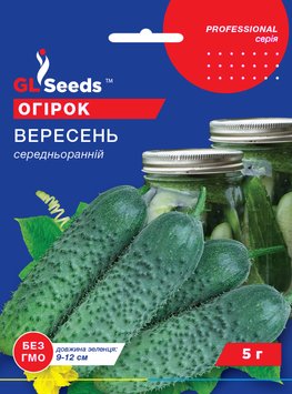 Насіння Огірка Вересень (5г), Professional, TM GL Seeds