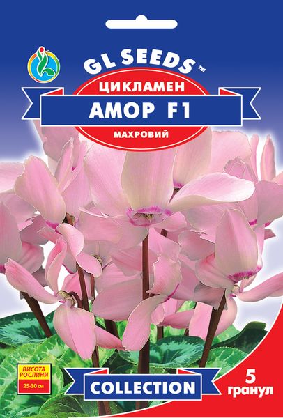 Насіння Цикламена F1 Амор (5шт), Collection, TM GL Seeds