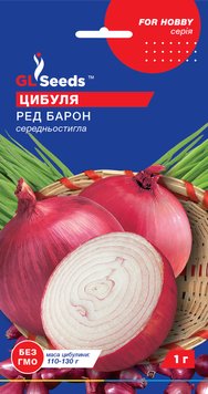 Насіння Цибулі Ред Барон (1г), For Hobby, TM GL Seeds