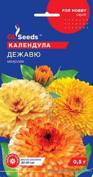 Насіння Календули Дежавю (0.5г), For Hobby, TM GL Seeds