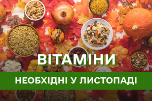 Вітаміни, які потрібні організму в листопаді