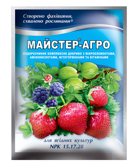 Мастер-Агро для ягодных культур – 100 г