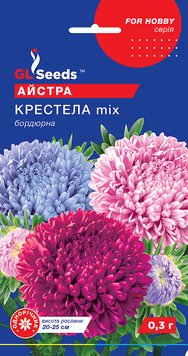 Насіння Айстри Крестелла бордюрна (0.3г), For Hobby, TM GL Seeds