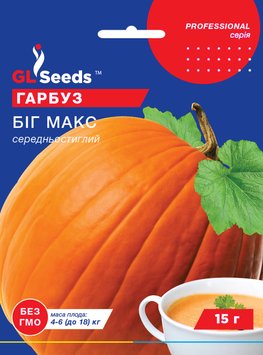 Насіння Гарбуза Бiг Макс; (15г), Professional, TM GL Seeds