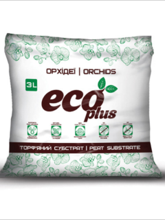 Торф'яний субстрат Орхідеї ТМ "ECO PLUS" 3 л.