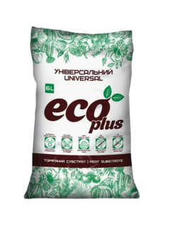 Торф'яний субстрат Універсальний ТМ "ECO PLUS" 6 л.