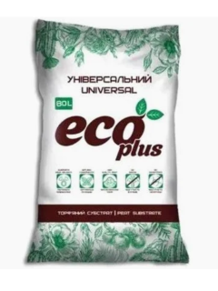 Торф'яний субстрат Універсальний ТМ "ECO PLUS" 80 л.