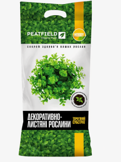 Торф’яний субстрат Для декоративно-листяних ТМ "PEATFIELD" 10 л.