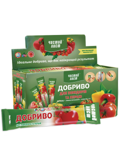 Добриво кристалічне для Помідорів та Перцю ТМ "Чистий лист" 100 г.