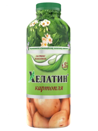 Минеральное удобрение Хелатин Картофель 1,2 л.