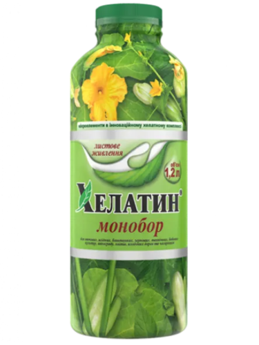Мінеральне добриво Хелатин МоноБор 1,2 л.