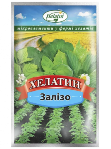 Мінеральне добриво Хелатин Залізо 50 г.