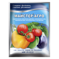 Минеральное удобрение для томатов, перца и баклажанов Мастер-Агро (NPK 25.15.15) 100 г.