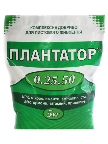 Минеральное удобрение Плантатор 0.25.50 5 кг.
