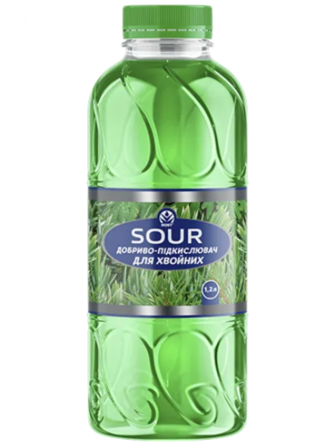 Органо-мінеральне добриво-підкислювач Рост Соур (Rost Sour) для хвойних 1,2 л.