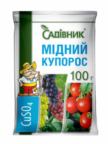 Мідний купорос ТМ "Садівник" 100 г.