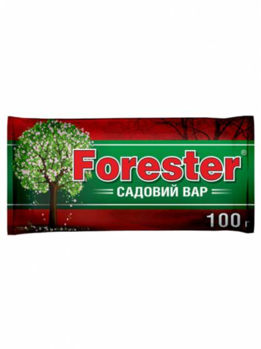 Садовый вар с живицей ТМ "Форестер" (брикет) 100г.