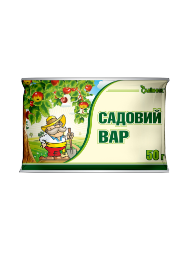 Садовый вар ТМ "Садовник" (брикет) 50 г.