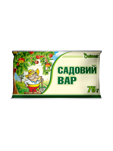 Садовый вар ТМ "Садовник" (брикет) 75 г.