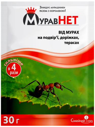 Інсектицид від мурах "МуравНЕТ" ТМ "Сімейний сад" 30 г.