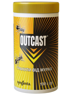 Інсектицид в гранулах від мурах "Outcast" ТМ "Syngenta" 100 г.