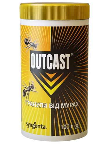 Інсектицид в гранулах від мурах "Outcast" ТМ "Syngenta" 100 г.