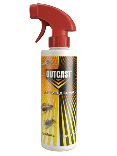 Спрей от насекомых "Outcast" ТМ "Syngenta" 500 мл.