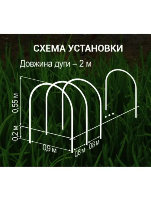 Мінітеплиця ПарничОк ТМ "Agreen" 5 м. (щільність 30 г/м²)