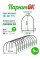 Минитеплица Парничек ТМ "Agreen" 9 м. (плотность 30 г/м²)