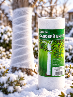 Садовый бинт Agreen 10м (50 плотность) ТМ "Agreen"