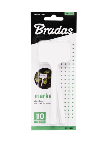 Маркер для рослин (15 x 5,5 см) 10 шт. ТМ "Bradas" TYE1555