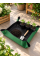 Килимок для пересадки рослин Oxford 600D, 66x66 см, у складеному вигляді 40x40x11 см ТМ "Bradas"