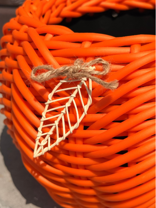 Кашпо-сфера "Гарбуз" 5 л. (Червоногарячий)