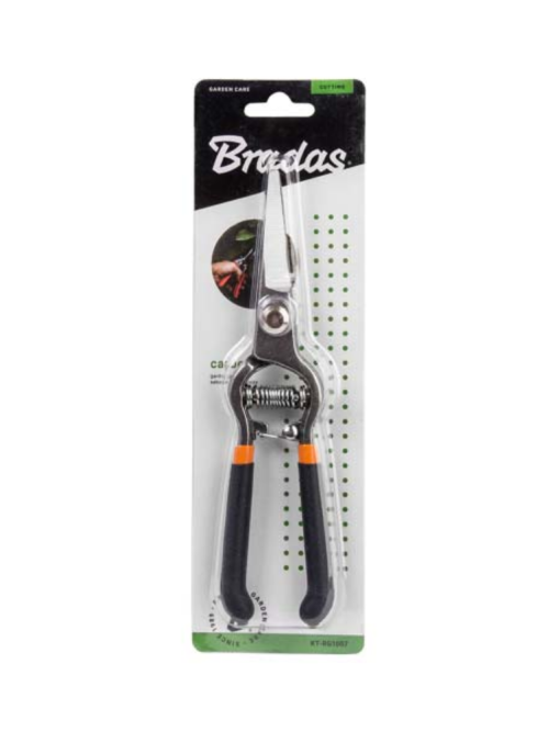 Секатор садовый, прямой 8" CARBON-STEEL ТМ "Bradas" KT-RG1007