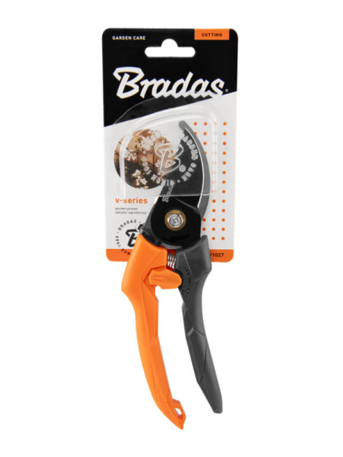 Секатор садовый из стали SK5, V-SERIES ТМ "Bradas" KT-V1027