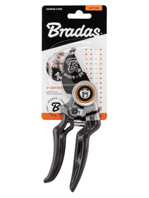 Секатор садовый из стали SK5, ALU, V-SERIES ТМ "Bradas" KT-V1041