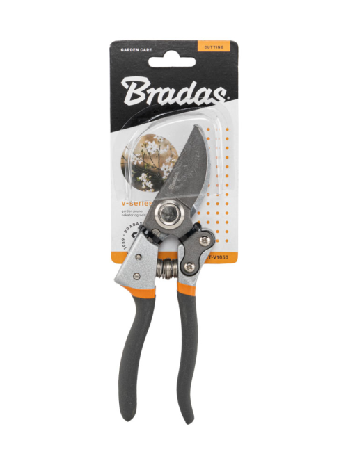 Секатор с перекрестными лезвиями, V-SERIES, сталь SK5 ТМ "Bradas" KT-V1050