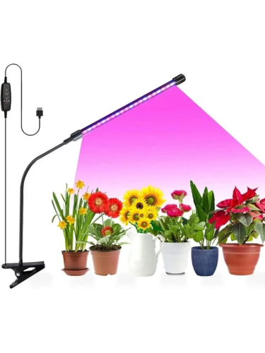 Світлодіодний фітосвітильник Green House Pro (9W) на прищіпці