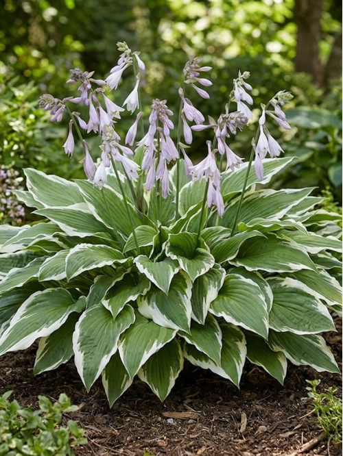 Хоста Undulata Albomarginata (в контейнері Р9)
