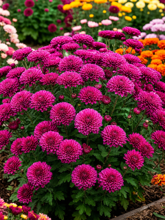Хризантема Meridian Cherry Purple (в горшке С2)