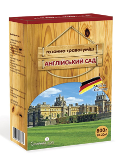 Газонная травосмесь "Английский сад" ТМ "Семейный сад" 800 г.