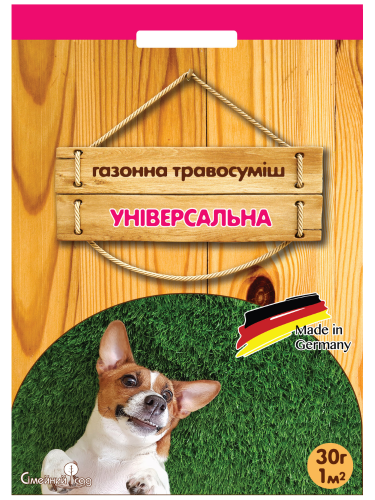 Газонная травосмесь "Универсальная" ТМ "Семейный сад" 30г.