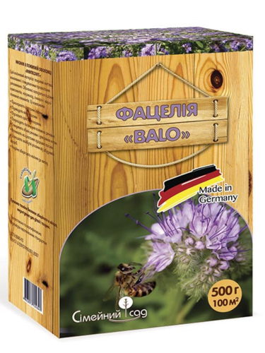 Фацелия Balo ТМ "Семейный сад" 500г.