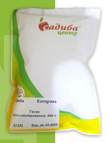 Газон тіньовитривалий Eurograss ТМ "Садиба центр" 500 г.