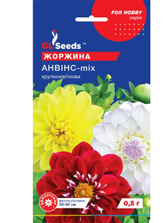 Жоржина "Анвінс" ТМ "GL Seeds" 0,5 г.